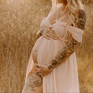 Maternity shoot dress